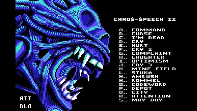 Chaos Speech II Demo (Commodore 64) смотреть онлайн
