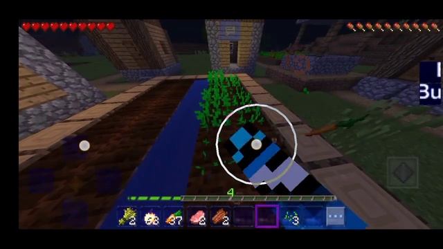 I found golden apple in village Minecraft Nepal #multicraft смотреть онлайн