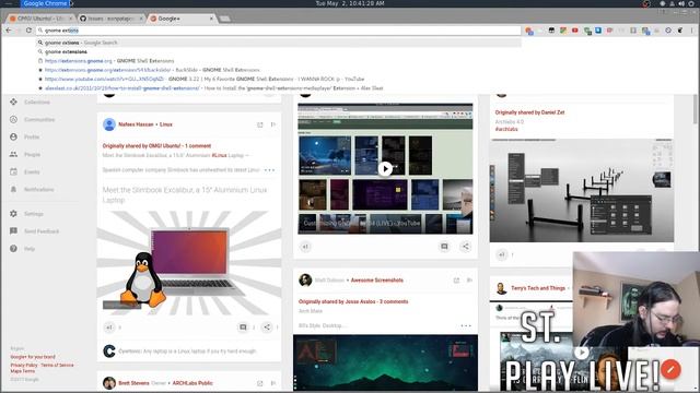 Customizing GNOME 17.04 (LIVE) смотреть онлайн