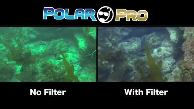 Красный фильтр для камер GoPro. смотреть онлайн