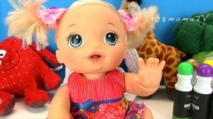 Весёлые Краски Точки Для Самых Маленьких Мультики Как Мама Играет в Куклы 108мама тв