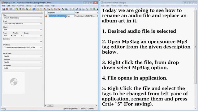 How to rename Audio File avi смотреть онлайн
