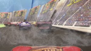 Stop motion | Disney Pixar Cars First Race ( Part1&2 ) Disney Pixar Cars