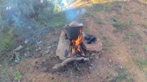 Выжигаю медь без дыма в кастрюле. Цветной метал. Медь