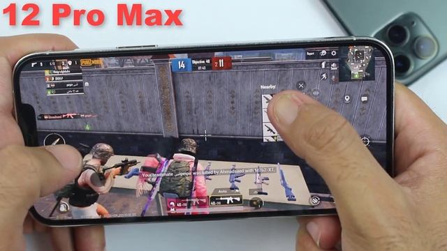 iPhone 12 Pro Max vs iPhone 11 Pro max PUBG TEST - iOS 15.0.2 PUBG MOBILE TEST смотреть онлайн