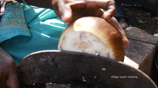 FRESH PALM FRUIT Hunting - Nungu (ice-apple) nannari Sarbath Recipe | ICE APPLE SARBATH смотреть онлайн