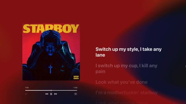 The Weeknd, Daft Punk - Starboy (Lyrics) смотреть онлайн