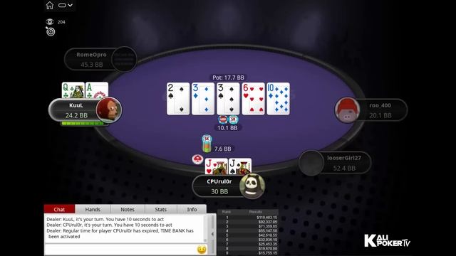 New Year Series 85: $5K NLHE CPUrul0r | RomeOpro | WATnlos - Final Table Replay смотреть онлайн