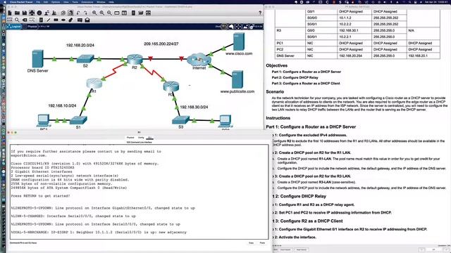 AACC - Spring 2021 - CTS-131 - CCNA SRWEv7 - Packet Tracer 7.4.1: Implement DHCPv4 смотреть онлайн
