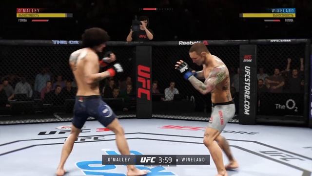 ПОЛНЫЙ БОЙ Шона О'мели против Эдди Вайнланда смотреть онлайн