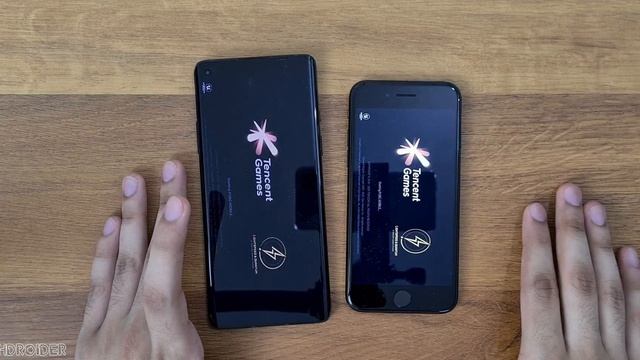 OnePlus 8 vs iPhone SE 2020 - SPEED TEST! смотреть онлайн