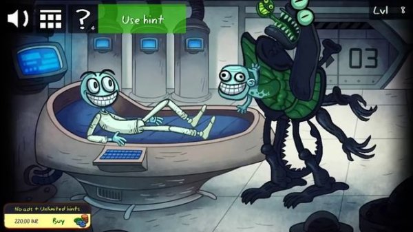 Troll Face Quest Horror All Levels Android/IOS Gameplay