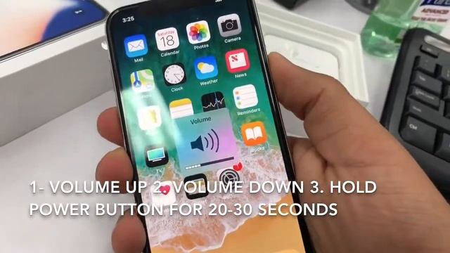 How to hard reset iPhone 8, 8 plus, and X смотреть онлайн