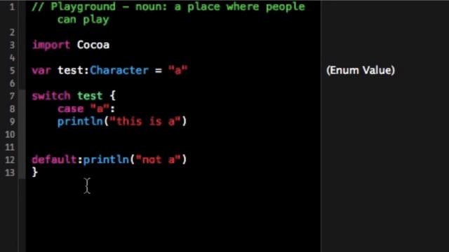 Swift Programming Part 8:Switch Statements смотреть онлайн