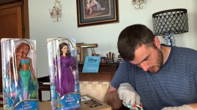 Vanessa Mattel Doll Unboxing Review - Ariel - Little Mermaid Live Action - Halle Jessica Alexander смотреть онлайн