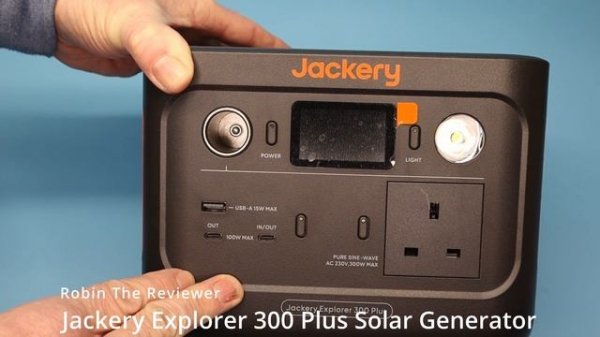 Jackery  Explorer 300 Plus Solar Generator Review