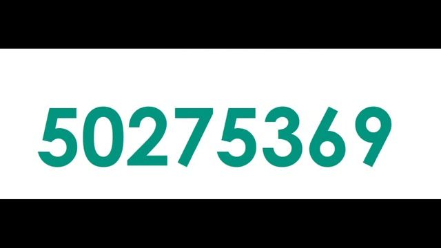 Numbers 1 O 100 Million The Correct Version