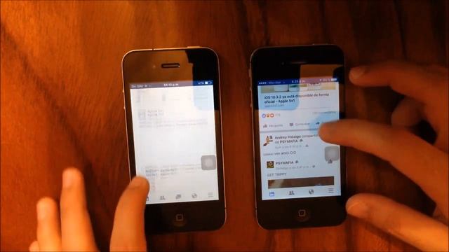 iPhone 4 7.1.2 (Final) vs iPhone 4S 9.3.5 (Final) - 2017 ¿Cuál es más rápido? смотреть онлайн