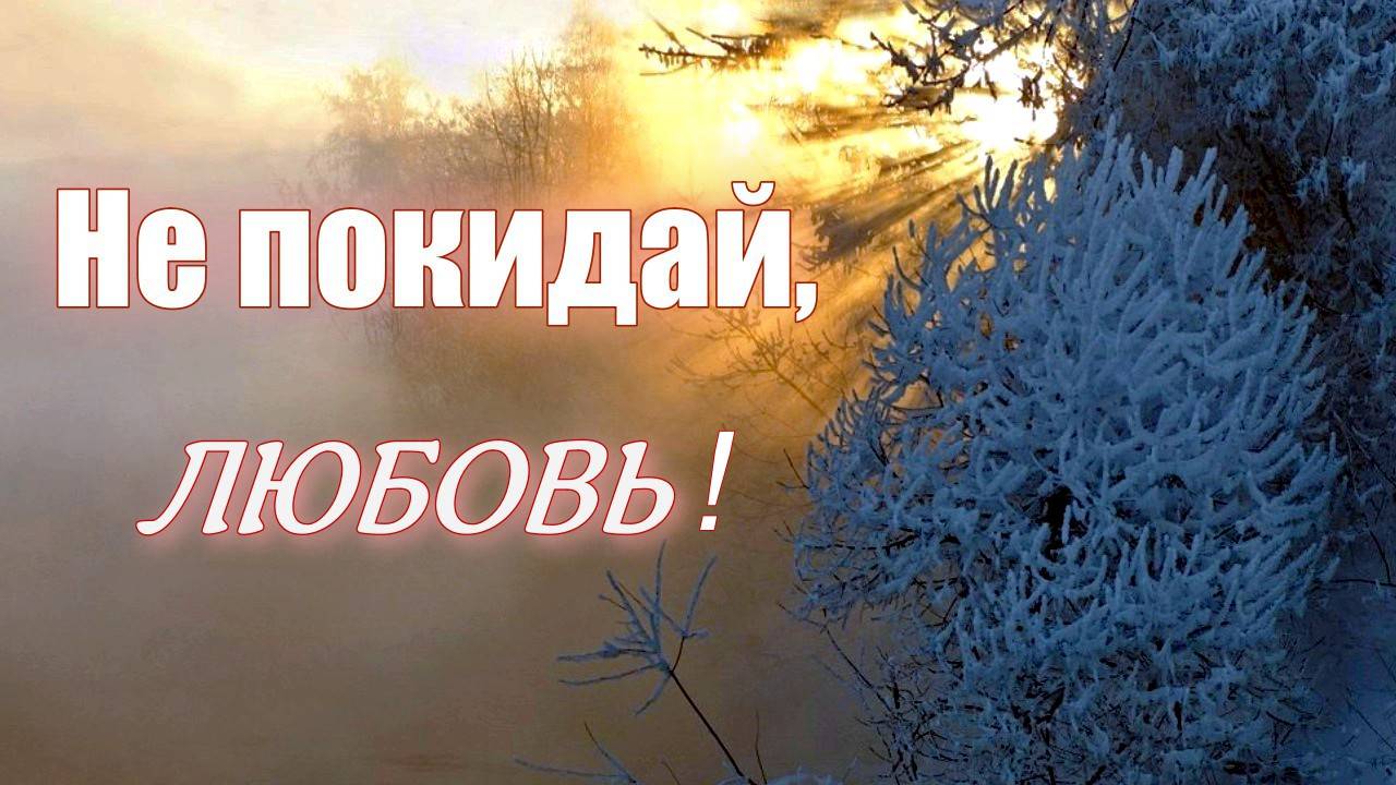 Не покидай, Любовь! Лариса Зозуля смотреть онлайн