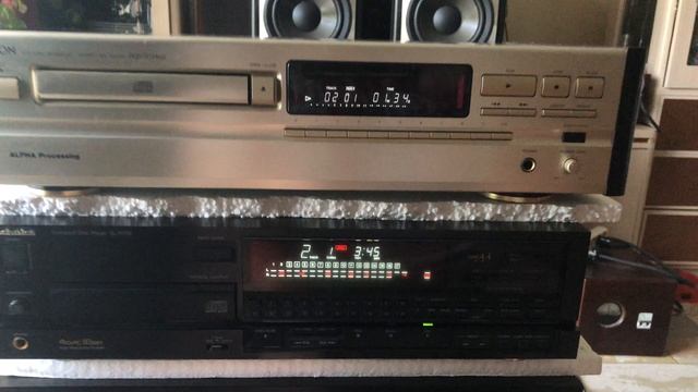 Denon DCD-1515ALG, винтажный cd-проигрыватель смотреть онлайн