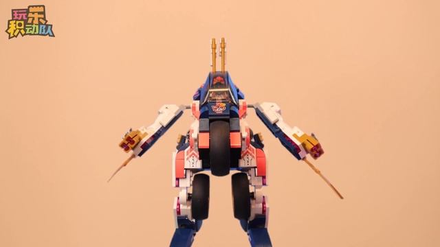 LEGO Ninjago 71792 Sora's Transforming Mech Bike Racer【Stop Motion Animation】 смотреть онлайн