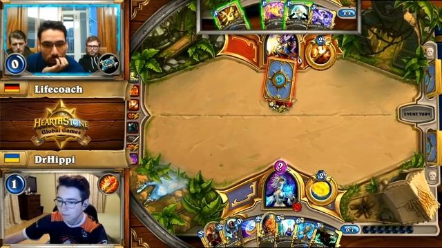 LifeCoach против DrHippi// LifeCoach VS DrHippi/ Hearthstone Global Games смотреть онлайн