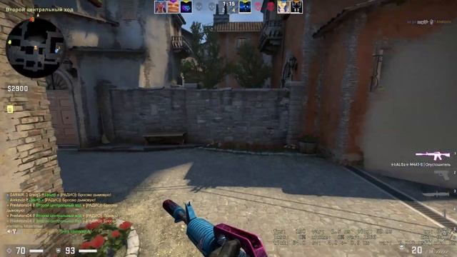 Counter strike Global Offensive / 4 / рейтинговый матч / иностранцы / короткая смотреть онлайн