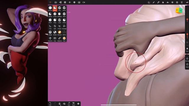 New Graffiti Style - NomadSculpt Timelapse Day20 смотреть онлайн