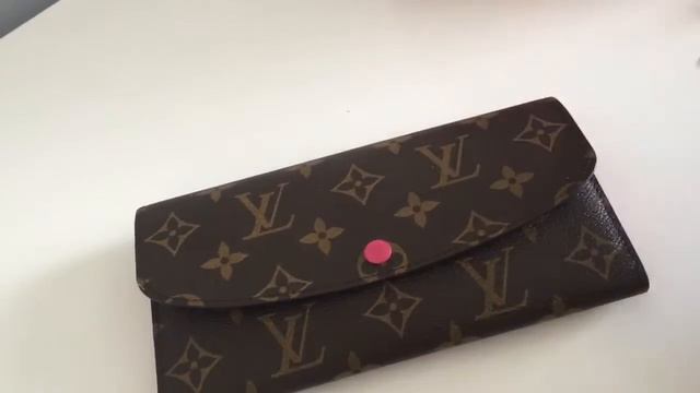 Review: Louis Vuitton Hot Pink Emilie Wallet смотреть онлайн