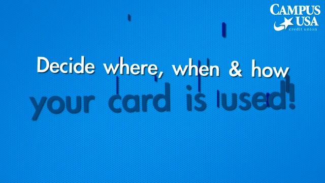 CAMPUS Card Control App смотреть онлайн