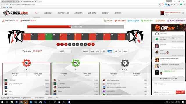 CSGO GAMBLING: $200 TO A DRAGON LORE!? (CSGO ATSE) смотреть онлайн