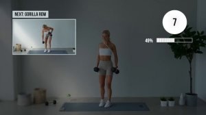 30 MIN TONED UPPER BODY Workout With Weights, No Repeat, Home Workout with dumbbells