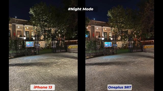 Oneplus 9RT Vs IPhone 13 Camera Comparison