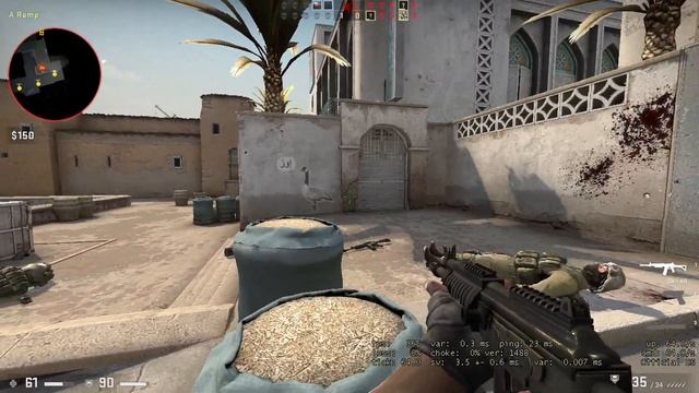 AMD Radeon RX 6500 XT -- AMD Ryzen 5 3600 -- CSGO FPS Test720p смотреть онлайн