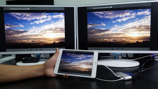 Lightning AV Adapter –Plug and Play – HDMI, VGA and AV –For iPhone, iPad and iPod Models on HDTV смотреть онлайн