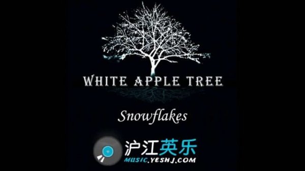 White Apple Tree - Snowflakes