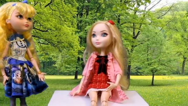 Ever After High Apple White frees Evil Queen from Mirror Prison DRAGON GAMES Shatter the Mirror смотреть онлайн