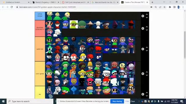 dave and bambi tier list смотреть онлайн
