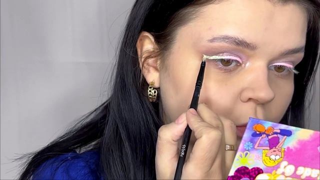 Пастельные аквалайнеры 7days, цветные стрелки#makeup #макияж #makeuptutorial #макіяж #7days #beauty