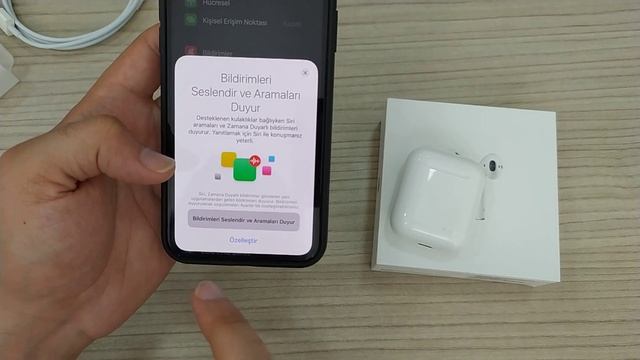 AirPods 2. Nesil Kurulumu Kutu Açılımı ve İnceleme Yaptık | KABLOSUZ KULAKLIK смотреть онлайн