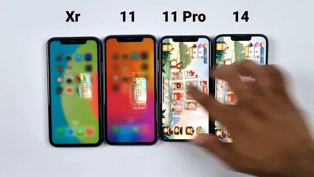 iPhone Xr/11/11Pro/14 - SPEED TEST IOS 16.6 смотреть онлайн