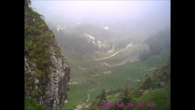 Travel, Neuschwanstein Castle, gondola, toboggan run, Bavaria, Mountains, Alps, Germany смотреть онлайн