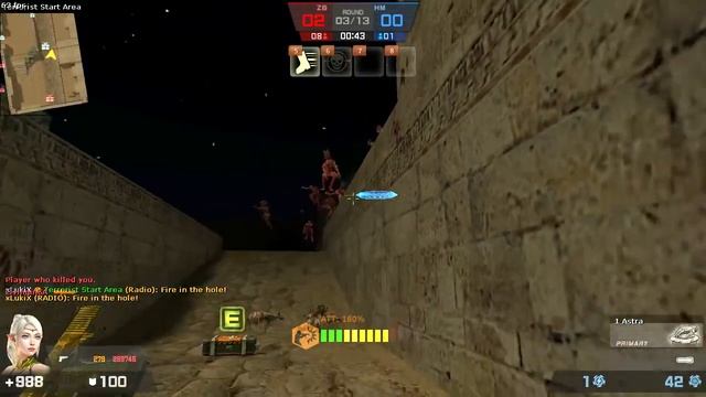 Counter-Strike Nexon: - Studio Zombie Hero Random Weapon Mod Online Gameplay on de_dust Map смотреть онлайн