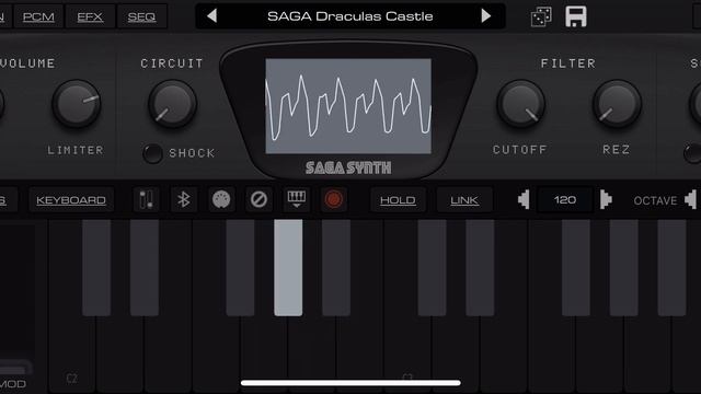 First Look: “Saga Synth” 16Bit chip tune sounds for iOS. BY AudioKit. 😱 смотреть онлайн