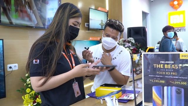 BERHASIL BELI POCO F3 SECARA OFFLINE DI MISTORE BARU смотреть онлайн