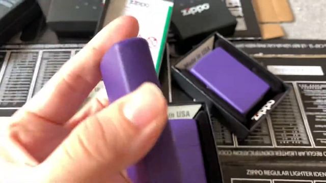 Zippo 237 – Zippo Purple Matte смотреть онлайн
