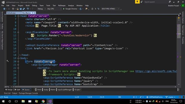Getting Started with ASP.NET Web Forms For Beginners смотреть онлайн
