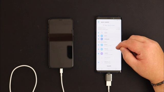 Using Samsung Smart Switch - iPhone X to Note 9 смотреть онлайн