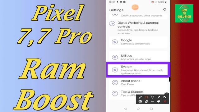 How to Ram Boost setting in Google Pixel 7, Pro смотреть онлайн