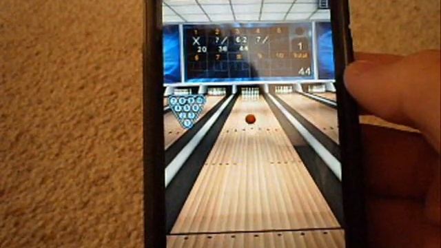 iPhone 4 - App Review - Action Bowling FREE смотреть онлайн